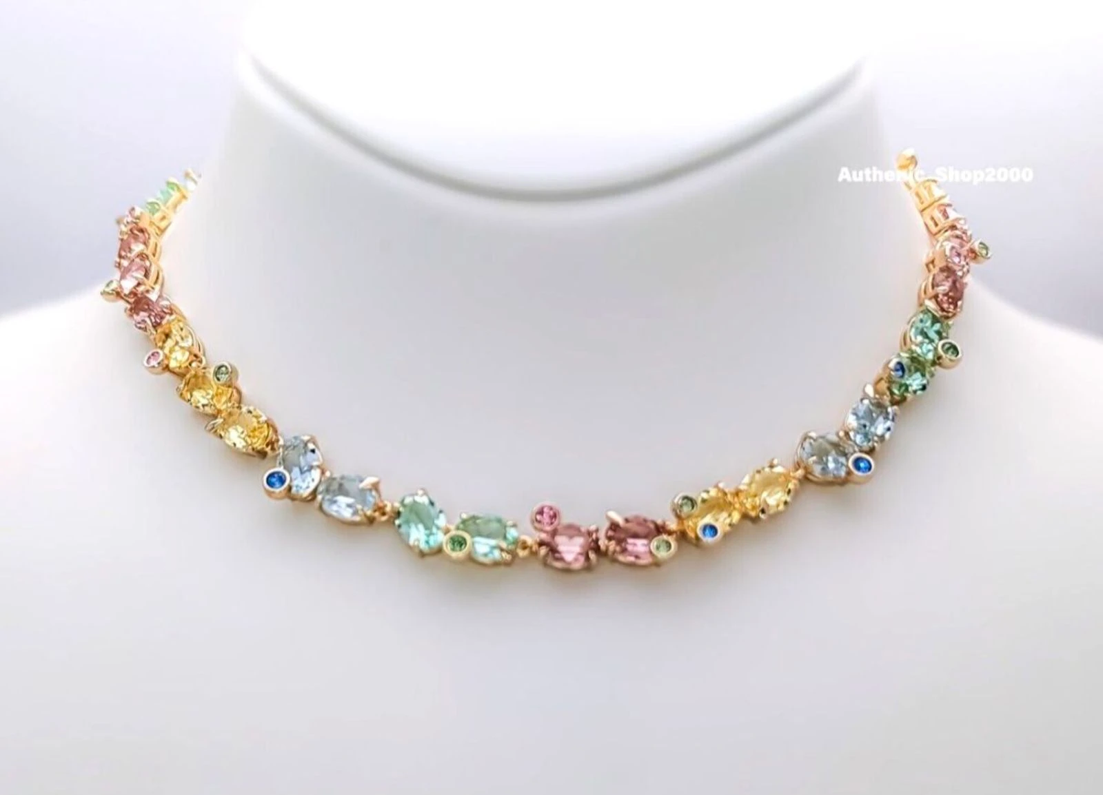 Colar swarovski gema  – photo 2